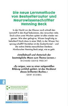 Henning Beck: Das neue Lernen, Buch