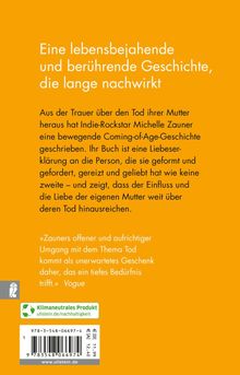 Michelle Zauner: Tränen im Asia-Markt, Buch