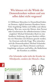 Michael Schmieder: Dement, aber nicht vergessen, Buch