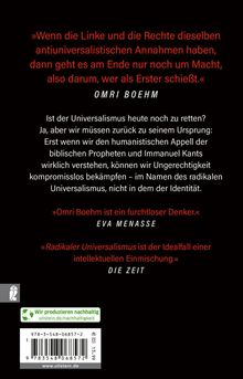 Omri Boehm: Radikaler Universalismus, Buch