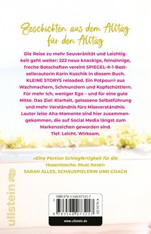 "Geschichten aus dem Alltag für den Alltag." Bunte Hintergrundgestaltung mit einem ulstein-Logo unten links.