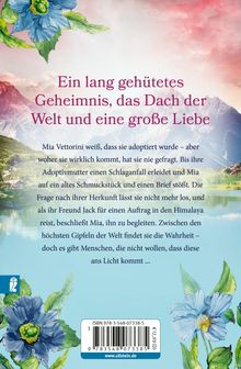 Ein lang gehütetes Geheimnis, das Dach der Welt und eine große Liebe. Blüten vor Bergen, ISBN unten.