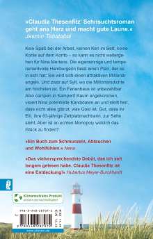 Claudia Thesenfitz: Sylt oder Selters, Buch