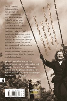 Astrid Lindgren: Die Menschheit hat den Verstand verloren, Buch