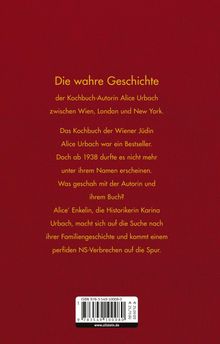 Karina Urbach: Das Buch Alice, Buch