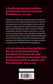 Christian Neef: Das Schattenregime, Buch