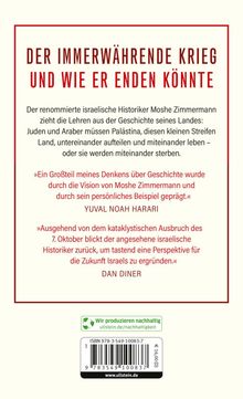 Moshe Zimmermann: Niemals Frieden?, Buch