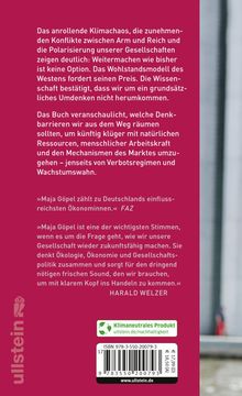 Maja Göpel: Unsere Welt neu denken, Buch