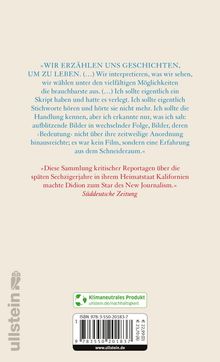 Joan Didion: Das weiße Album, Buch