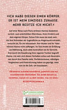 Hanna Brotherus: Mein einziges Zuhause, Buch