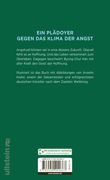 Byung-Chul Han: Der Geist der Hoffnung, Buch