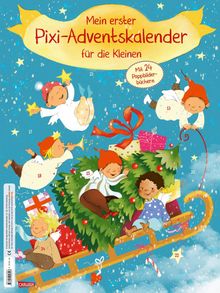 Diverse: Mein erster Pixi-Adventskalender für die Kleinen - mit 24 Pappbilderbüchern - 2024, Buch