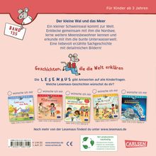 Claudia H.M. Hangen: LESEMAUS 135: Der kleine Wal und das Meer, Buch