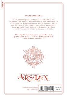 Hiromu Arakawa: The Heroic Legend of Arslan 17, Buch