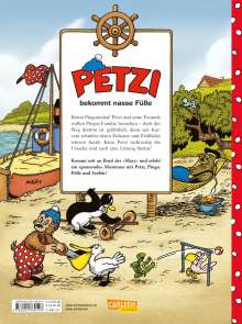 Thierry Capezzone: Petzi - Der Comic 4: Petzi bekommt nasse Füße, Buch