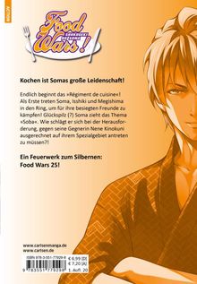 Yuto Tsukuda: Food Wars - Shokugeki No Soma 25, Buch