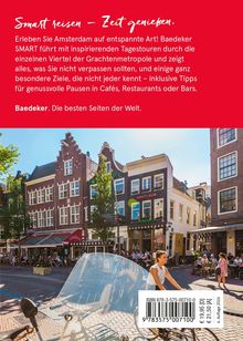 **Smart reisen – Zeit genießen.**

Erleben Sie Amsterdam auf entspannte Art! Baedeker SMART bietet inspirierende Tagestouren.

Eine belebte Straßenszene in Amsterdam mit charmanten Gebäuden im Hintergrund und vielen Menschen, die das sonnige Wetter genießen.