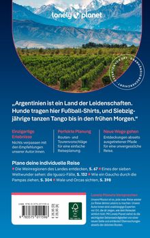 Isabel Albiston: LONELY PLANET Reiseführer Argentinien, Buch