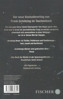 Frank Schätzing: Breaking News, Buch