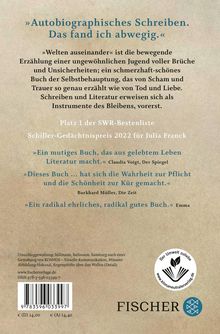 Julia Franck: Welten auseinander, Buch