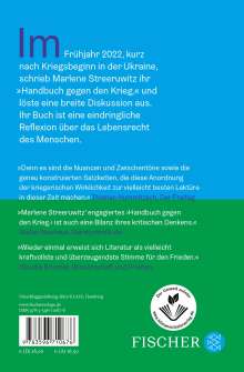 Marlene Streeruwitz: Handbuch gegen den Krieg., Buch