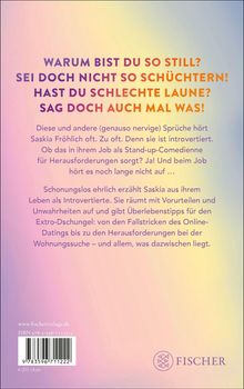 Saskia Fröhlich: Introvertiert, na und?, Buch