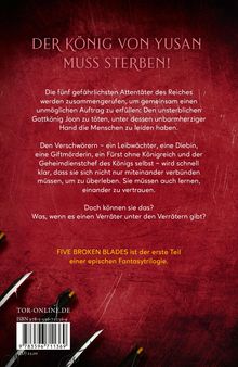 Mai Corland: Five Broken Blades, Buch