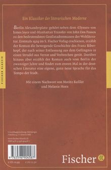 Alfred Döblin: Berlin Alexanderplatz, Buch