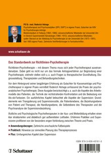 Roderich Hohage: Analytisch orientierte Psychotherapie in der Praxis, Buch