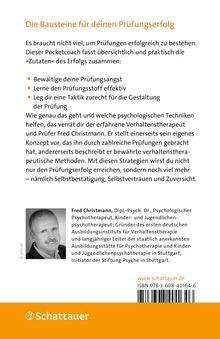 Fred Christmann: Prüfungen souverän meistern - Dein Pocketcoach, Buch