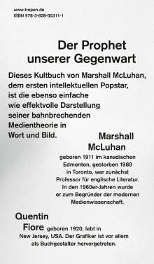 Marshall McLuhan: Das Medium ist die Massage, Buch