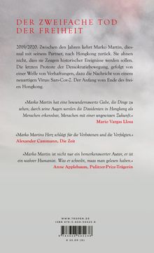 Marko Martin: Die letzten Tage von Hongkong, Buch