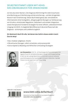 SELBSTBESTIMMT LEBEN MIT ADHS: DAS ÜBUNGSBUCH FÜR ERWACHSENE. Porträtfoto eines lächelnden Mannes unten links.