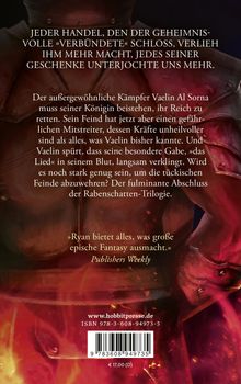 Anthony Ryan: Die Königin der Flammen (Rabenschatten, Bd. 3), Buch