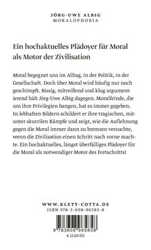 Jörg-Uwe Albig: Moralophobia, Buch