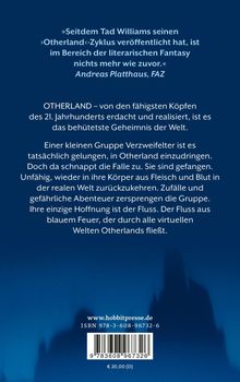 Oben ein Zitat von Andreas Platthaus über Tad Williams' "Otherland"-Zyklus. Unten Text über die Geschichte "Otherland".