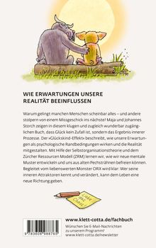 Titel: "WIE ERWARTUNGEN UNSERE REALITÄT BEEINFLUSSEN". Zwei Tiere sitzen auf einem Baumstamm vor einem Sonnenuntergang.