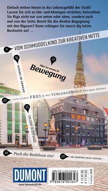 Titel: "VOM SCHMUDDELKIND ZUR KREATIVEN MITTE". Moderne Architektur mit Turm im Hintergrund.