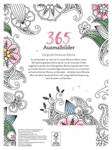 365 Ausmalbilder, Buch