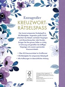 Großdruck-Kreuzworträtsel, Buch