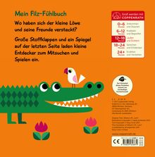 Mein Filz-Fühlbuch: Kuckuck, kleiner Löwe!, Buch