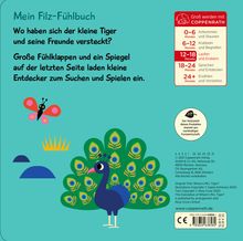 Mein Filz-Fühlbuch: Kuckuck, kleiner Tiger!, Buch