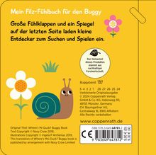 Mein Filz-Fühlbuch für den Buggy: Kuckuck, kleine Ente!, Buch