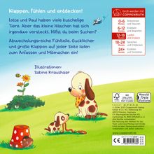 Mein erstes Guckloch-Fühlbuch: Kleiner Hase, wo bist du?, Buch