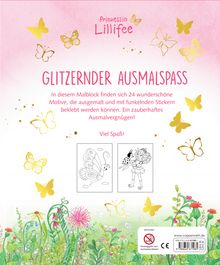 Malblock mit Glitzerstickern (Prinzessin Lillifee), Buch