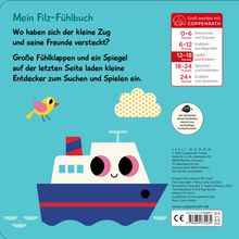 Mein Filz-Fühlbuch: Kuckuck, kleiner Zug!, Buch