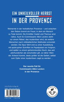 Pierre Lagrange: Unheilvolle Provence, Buch