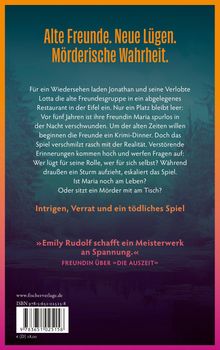 Emily Rudolf: Das Dinner - Alle am Tisch sind gute Freunde. Oder?, Buch