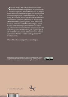 Text beschreibt Rudolf Carnap als bedeutenden Philosophen des 20. Jahrhunderts. Logo eines Pferdes.