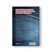 Texte in Weiß und Rot auf Blau: Wirtschaft, Politik, Netzwerke in Deutschland, Russland. Deutsche Verflechtungen erläutert.